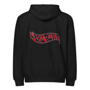 Premium full zip hoodie back print